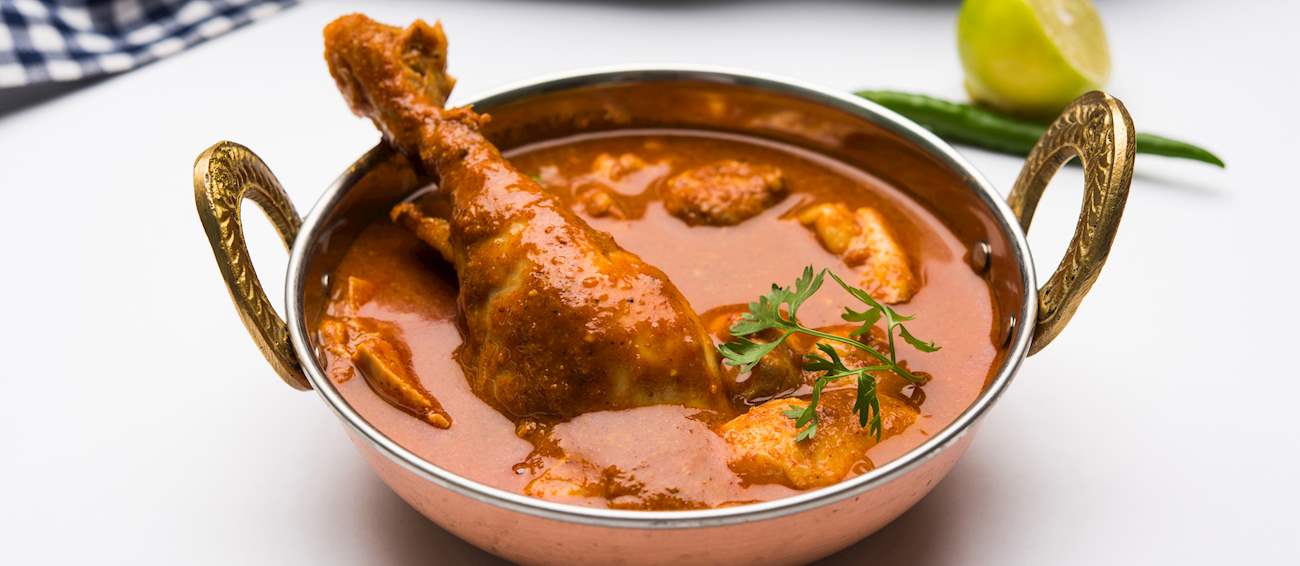 Murgh Makhani Traditional Chicken Dish From Delhi, India