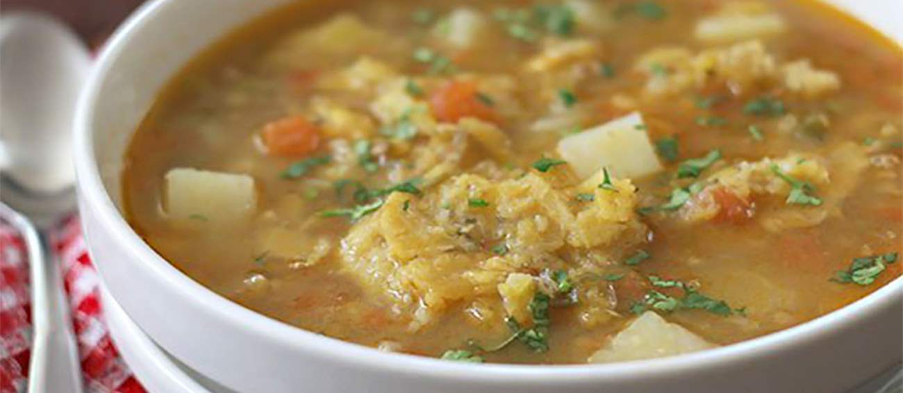 Sopa de Patacón | Traditional Soup From Colombia