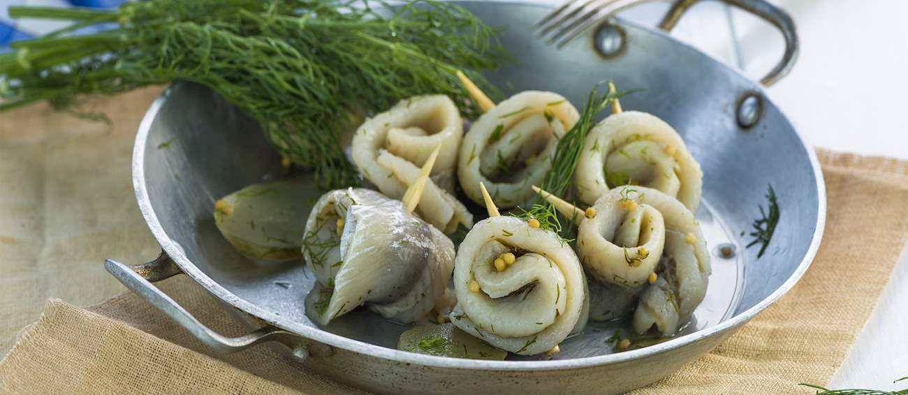 Rollmops Traditional Appetizer From Berlin, Germany