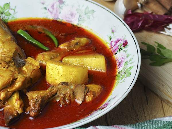 Kari Ayam Traditional Stew From Malaysia Southeast Asia