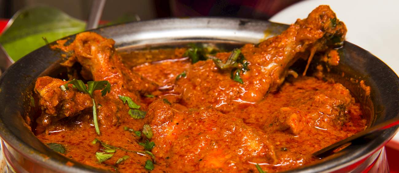 Murgh Makhani Traditional Chicken Dish From Delhi, India