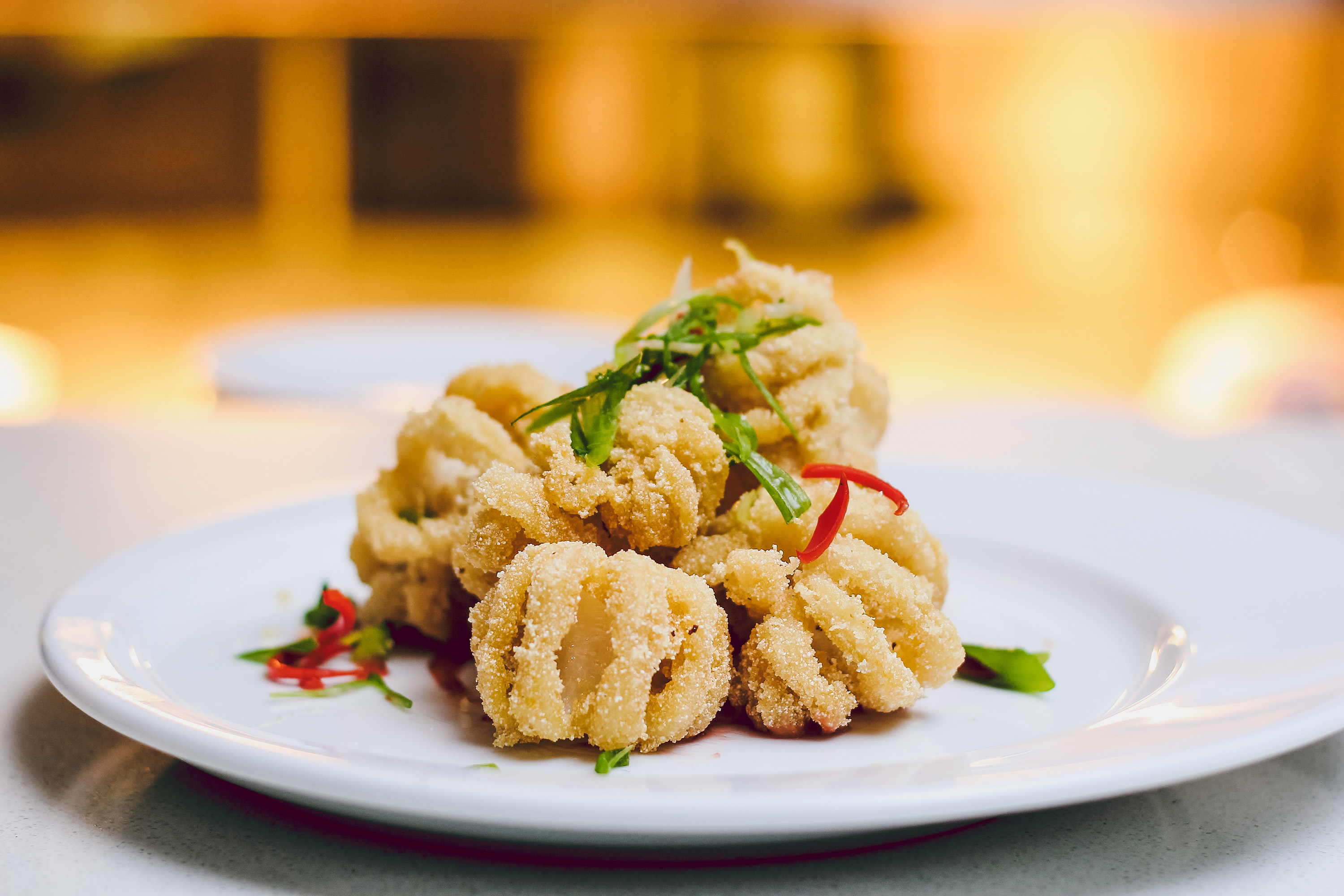 Salt And Pepper Calamari Traditional Snack From Australia