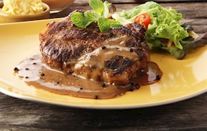 Steak au poivre