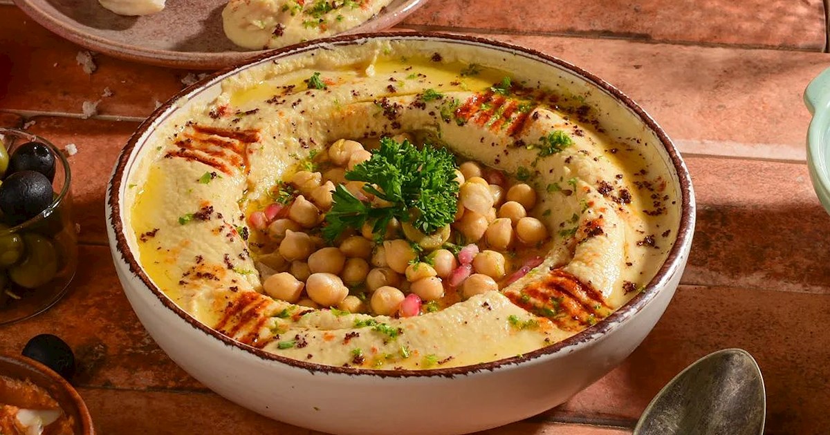 Hummus Beiruti Traditional Dip From Beirut, Lebanon
