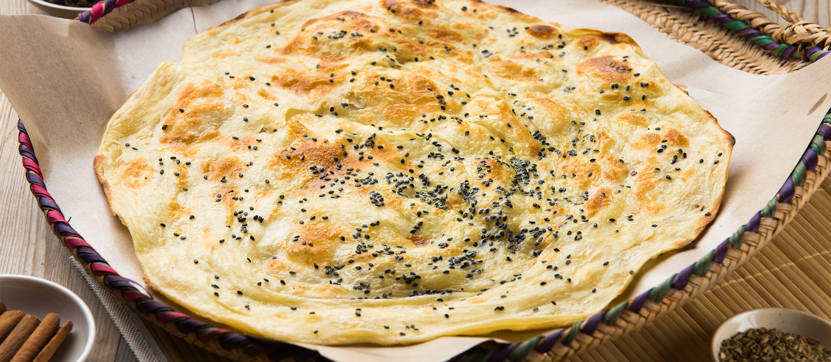 Malawach Traditional Flatbread From