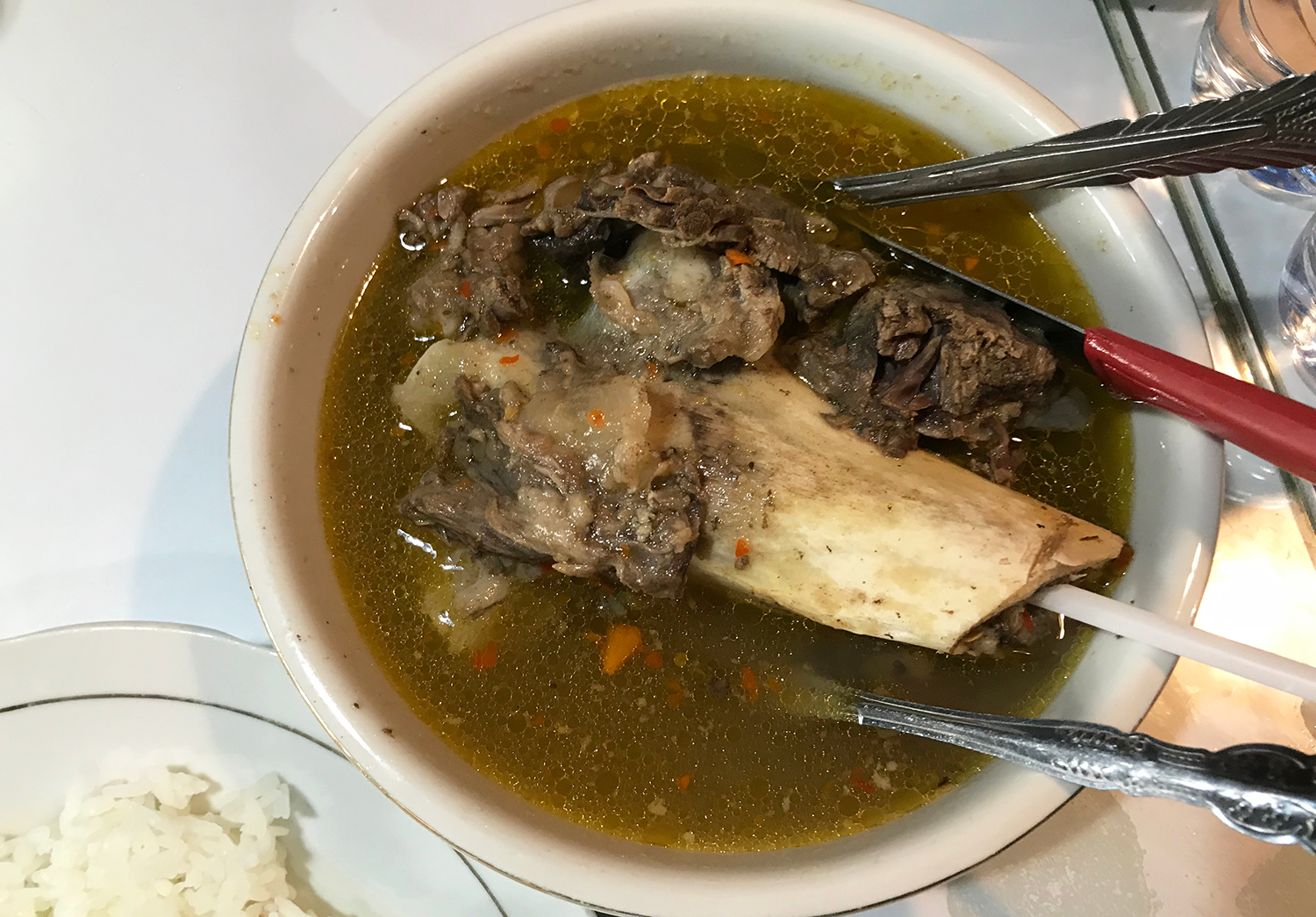 Kaledo Traditional Offal Soup From Palu Indonesia