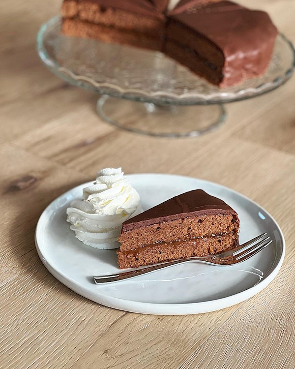 Sacher-Torte  Traditional Chocolate Cake From Vienna, Austria