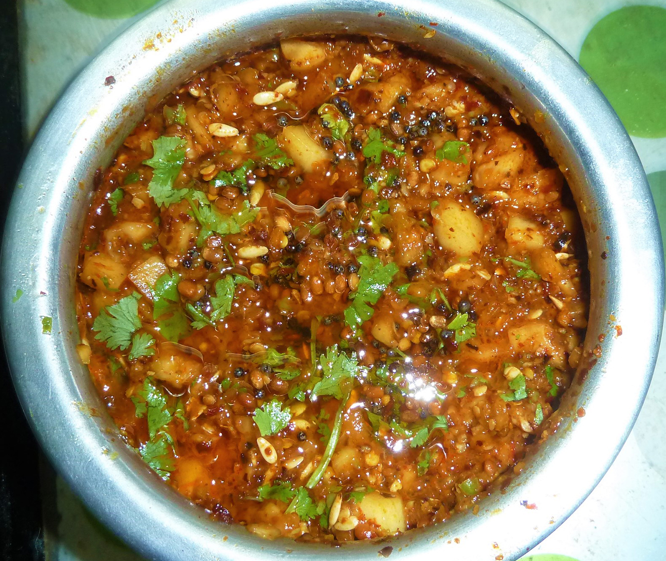 Cucumber Chutney Traditional Dip From India