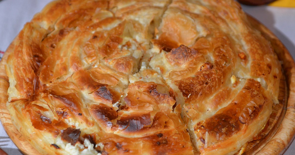 Zelnik | Traditional Savory Pastry From North Macedonia, Southeastern Europe