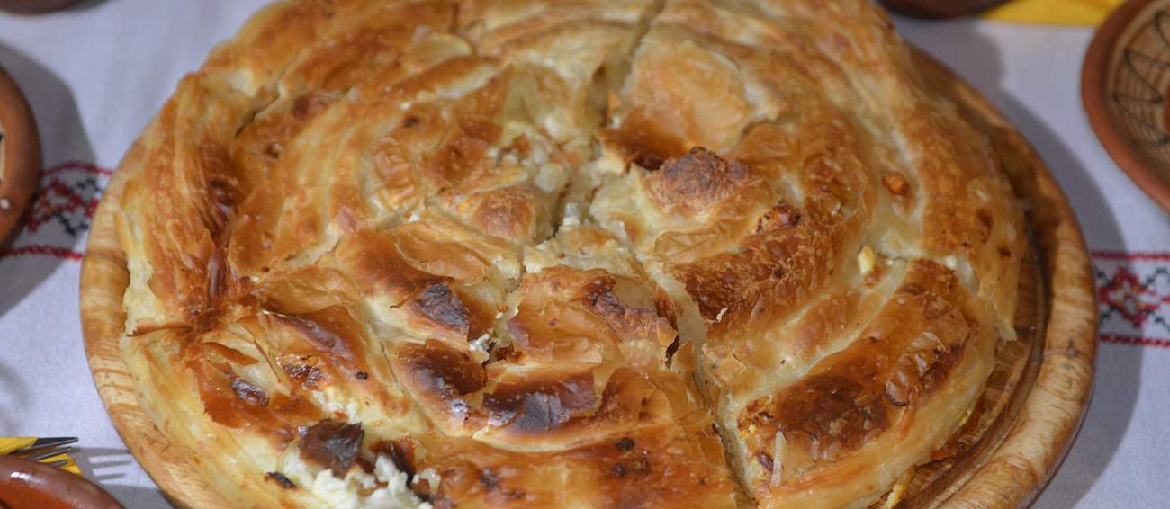 Zelnik Traditional Savory Pastry From North Macedonia, Southeastern
