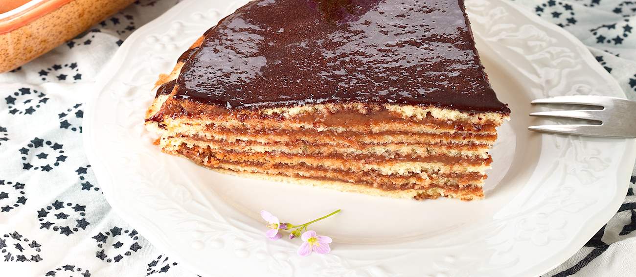 Prinzregententorte | Traditional Chocolate Cake From Bavaria, Germany