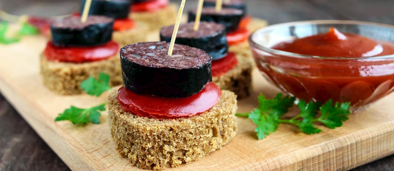 Morcilla de Granada Traditional Blood Sausage From Granada, Spain