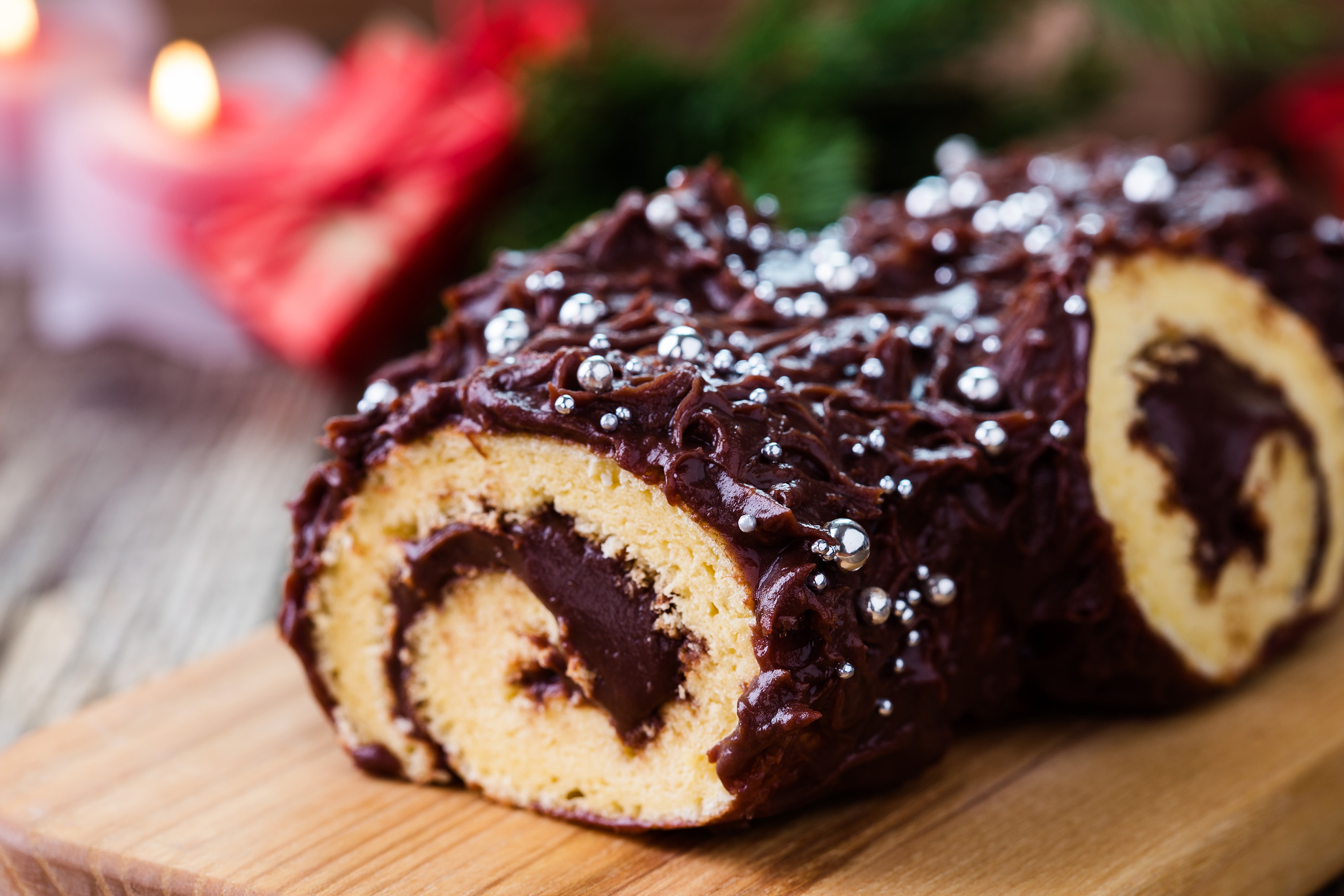 Bûche de Noël | Traditional Cake From Paris, France