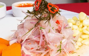 Ceviche de lenguado
