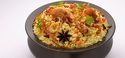 Malabar chicken biryani