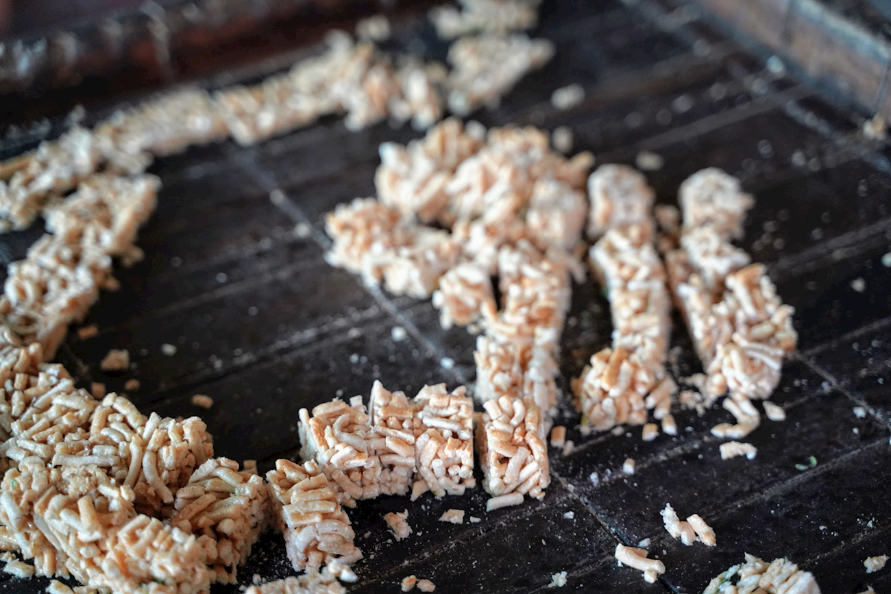 Pop Rice Traditional Dessert From Mekong Delta, Southeast Asia