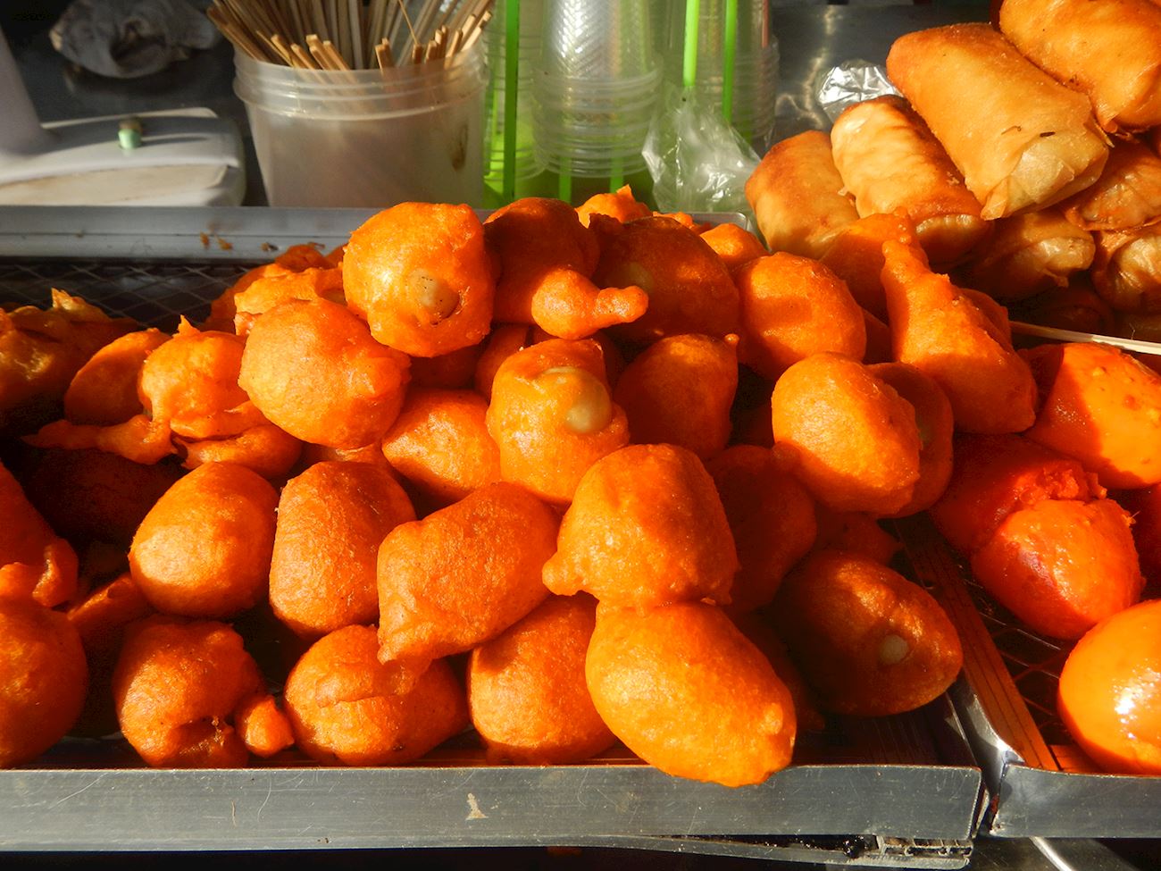 Kwek Kwek Traditional Snack From Philippines, Southeast Asia