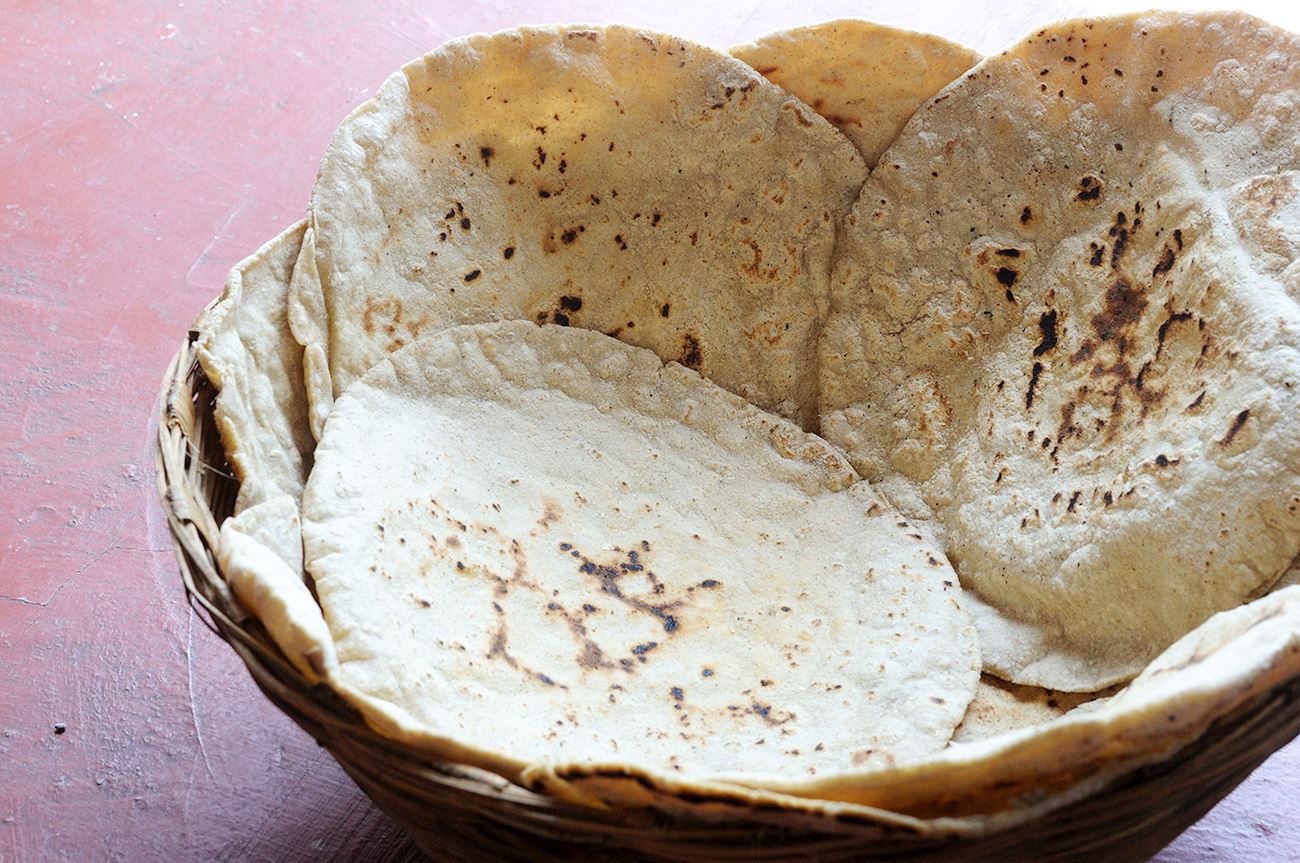 Rotla Traditional Flatbread From Gujarat, India