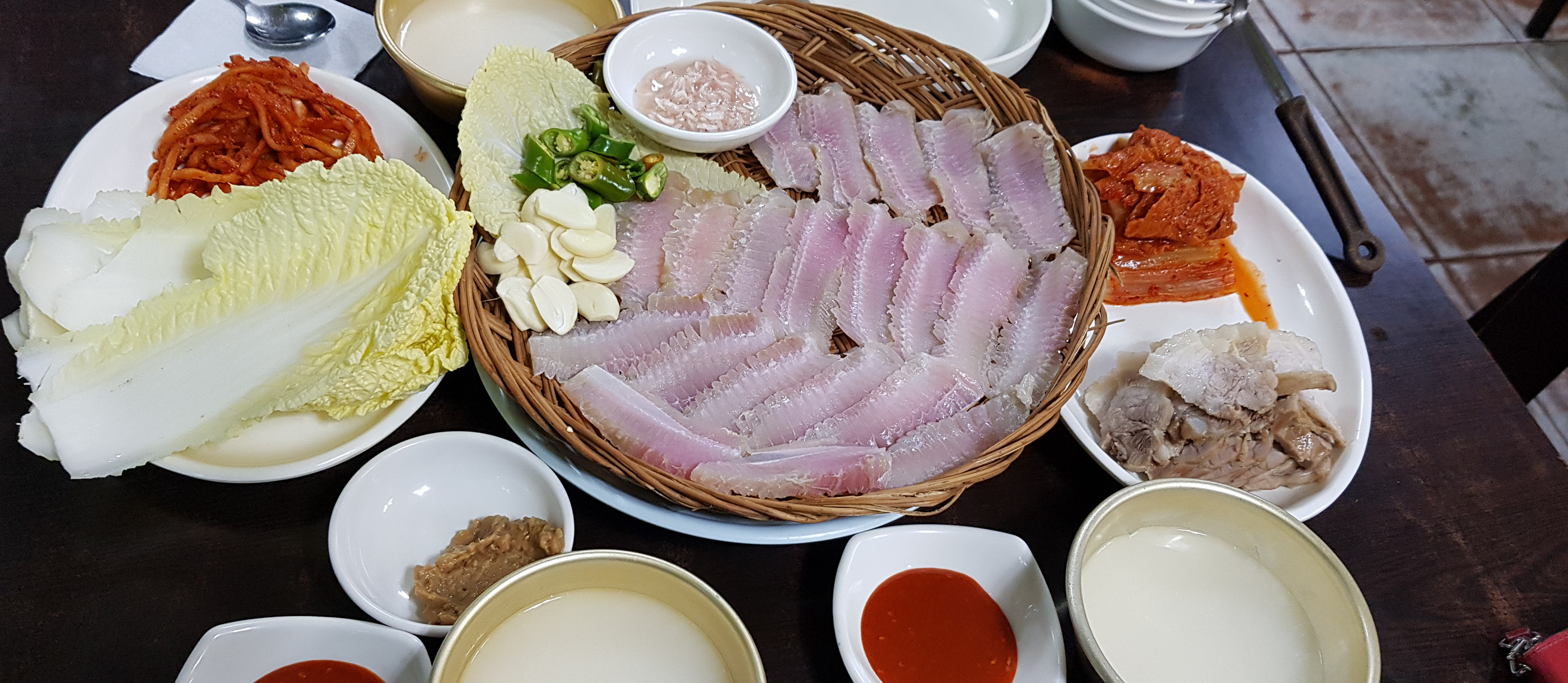 Hongeo Traditional Saltwater Fish Dish From Mokpo, South Korea ...