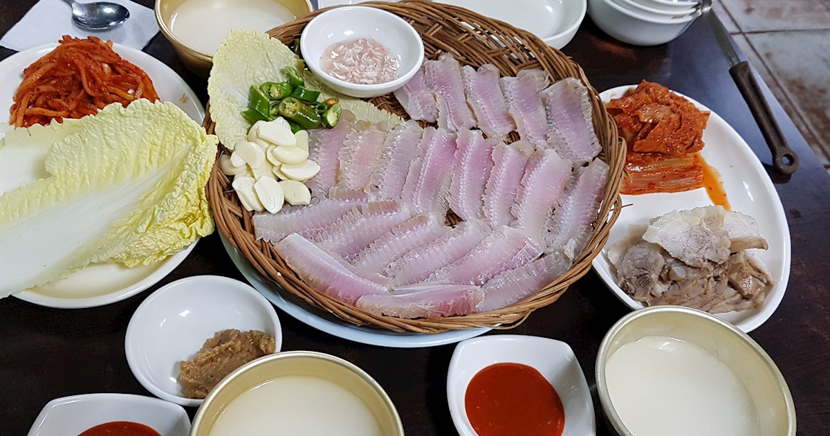 Hongeo | Traditional Saltwater Fish Dish From Mokpo, South Korea