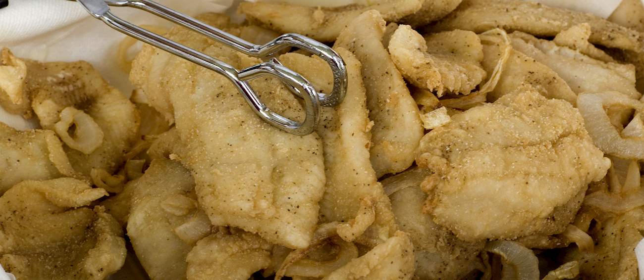 Southern Fried Crappie Traditional Freshwater Fish Dish From Oklahoma, United States of America