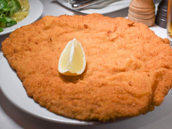 Wiener Schnitzel Traditional Veal Dish From Vienna Austria