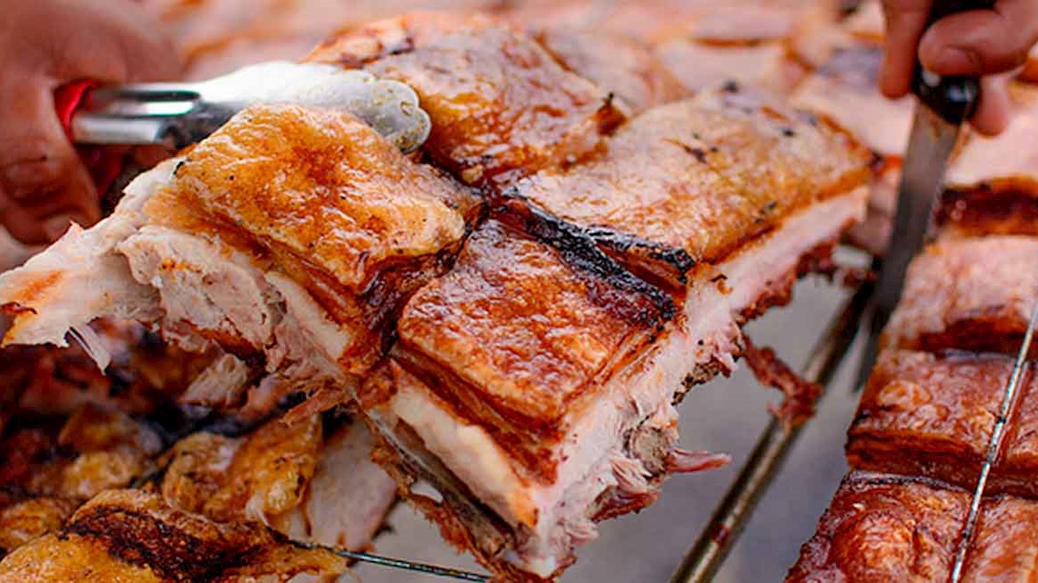 Chancho al Palo | Traditional Pork Dish From Huaral, Peru, image size:1476x830