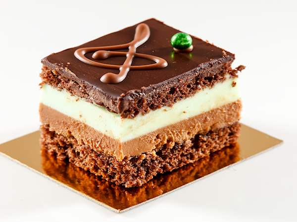 Gateau Opera Traditional Cake From Paris France