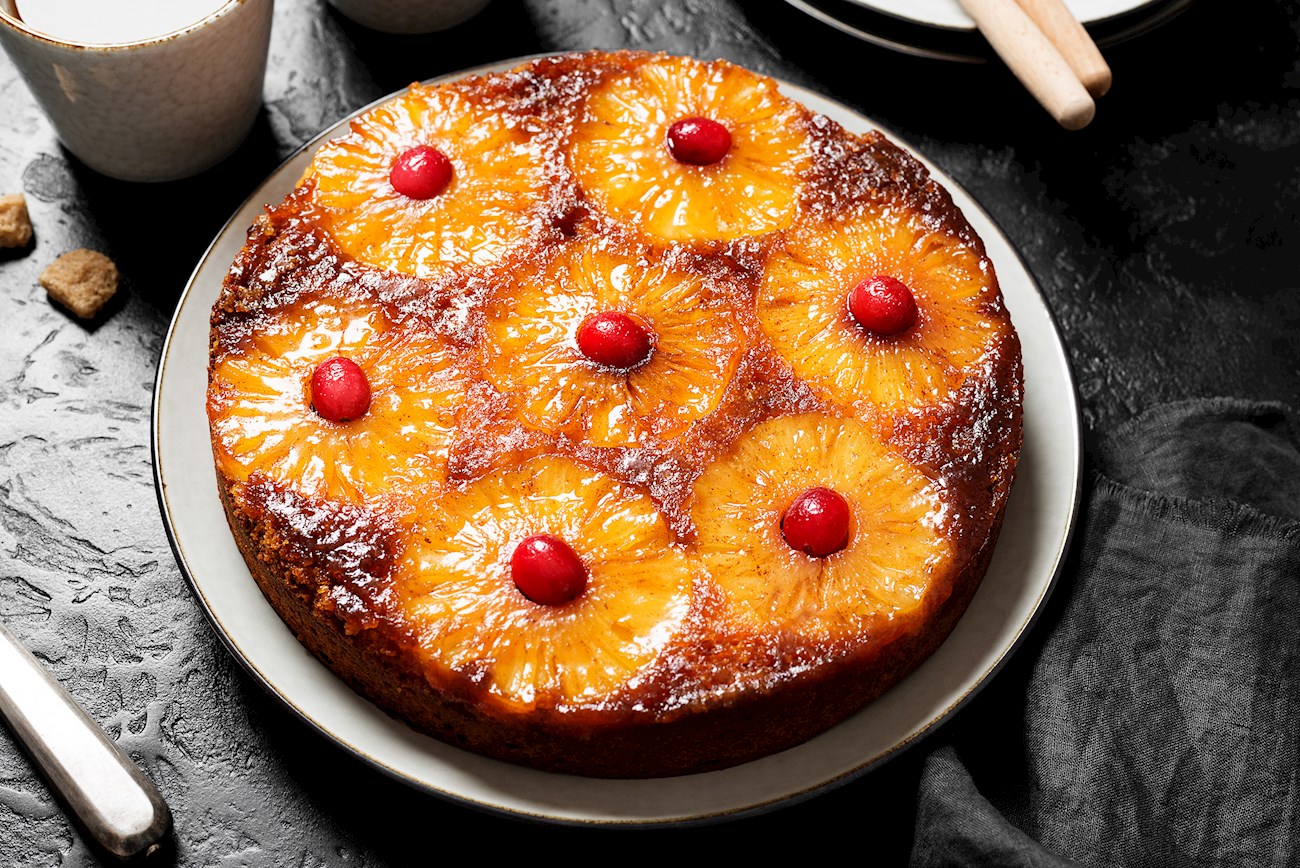 Pineapple Upside Down Cake | Traditional Cake From United States of America