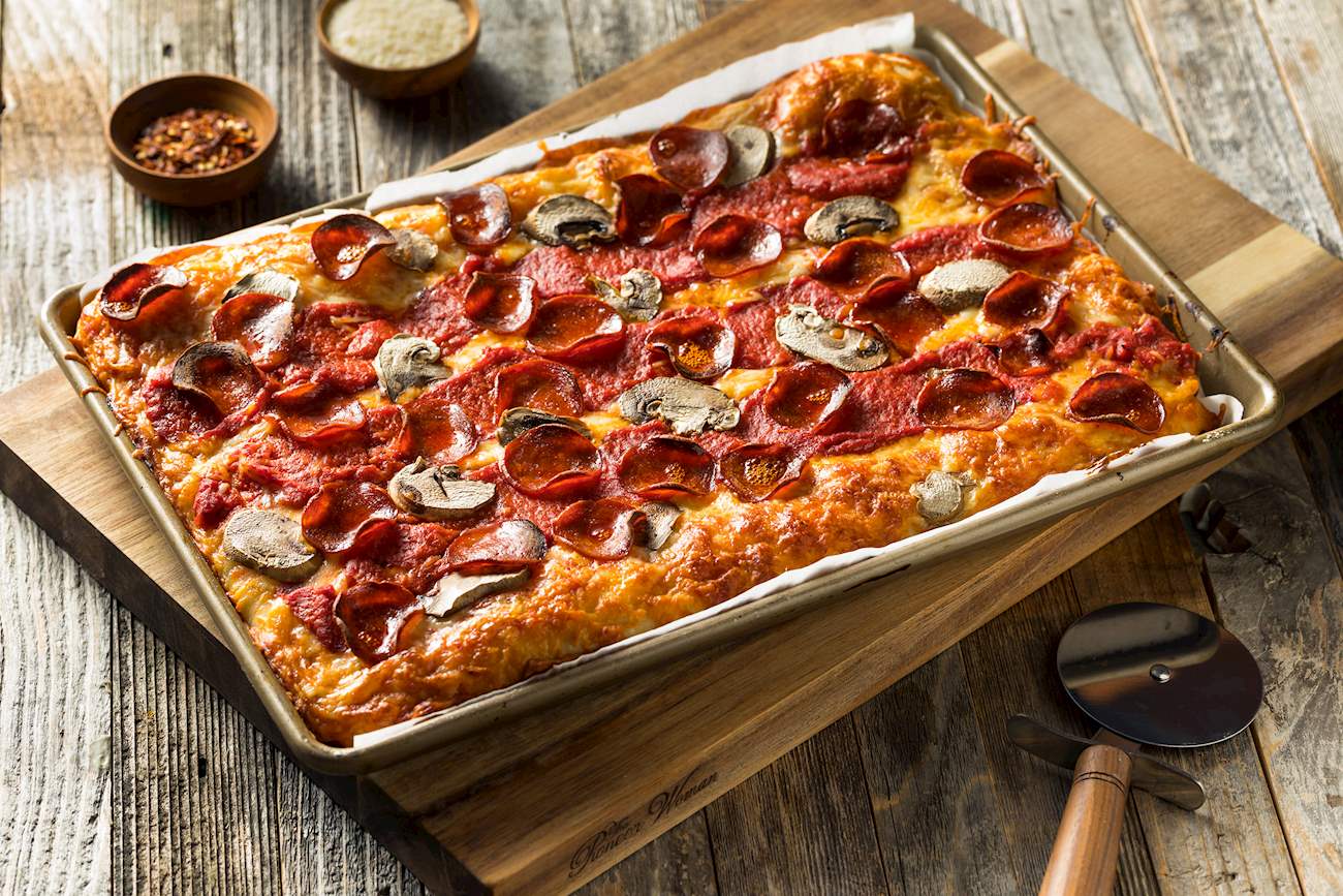 Where to Eat the Best Detroit-Style Pizza in the World? | TasteAtlas