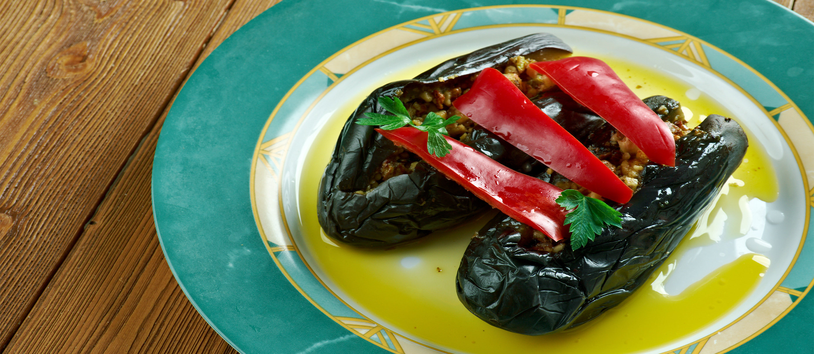 Makdous Traditional Vegetable Dish From Syria