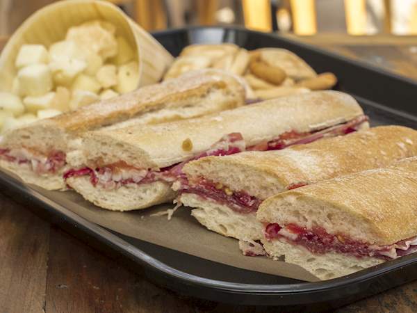 Bocadillos Traditional Sandwich Type From Spain