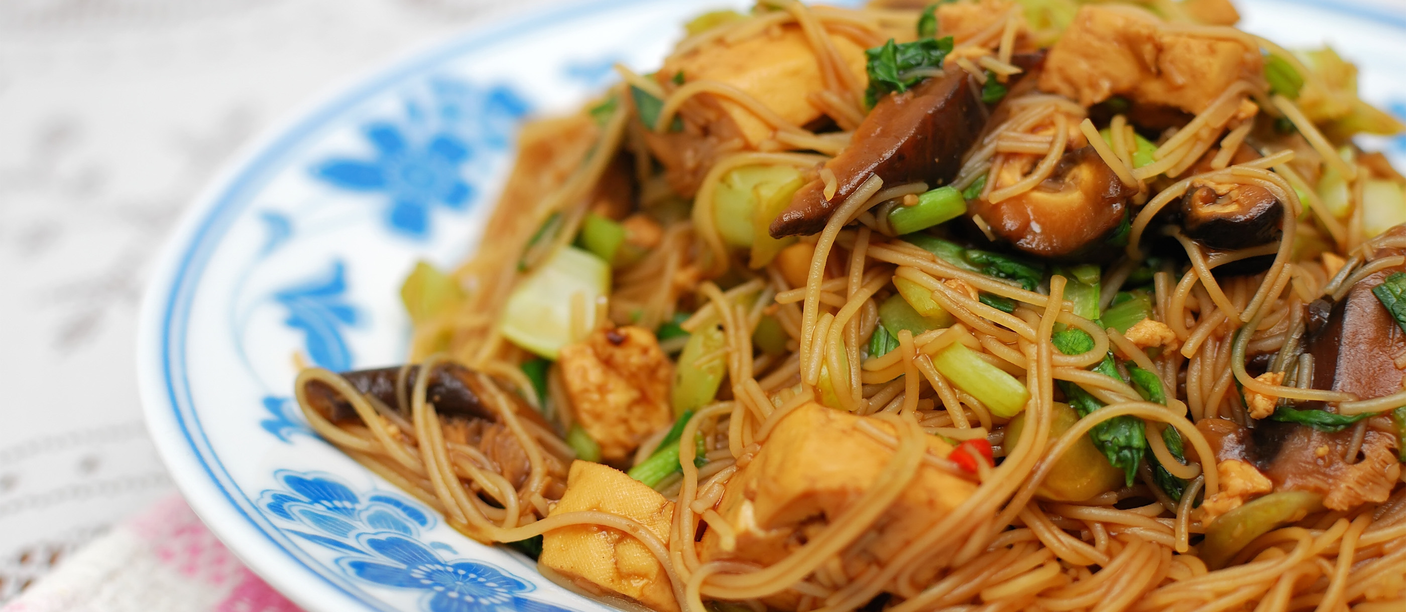 vegetarian bee hoon soup recipe