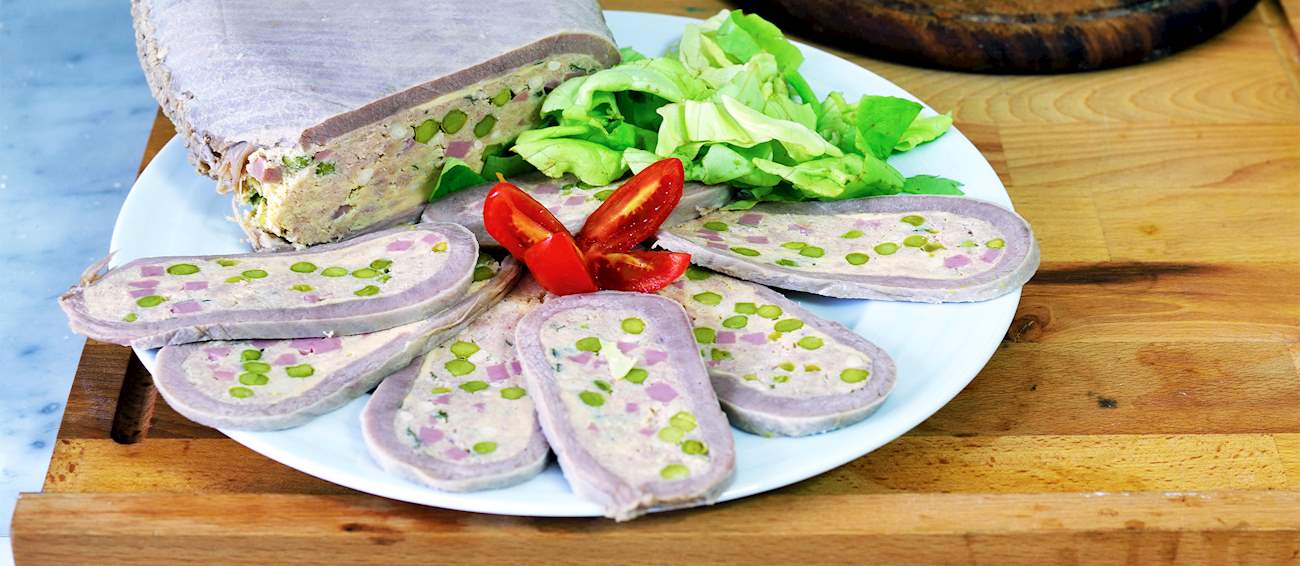 Cima Alla Genovese Traditional Veal Dish From Genoa, Italy