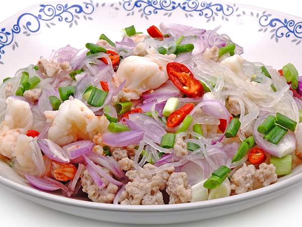 Yum Woon Sen Traditional Salad From Thailand Southeast Asia