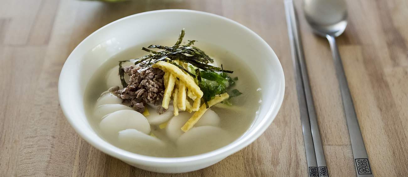 Tteokguk Traditional Soup From South Korea