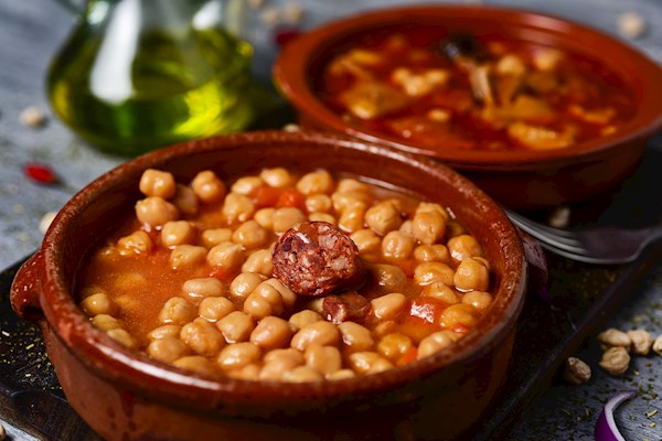 Cocido de Garbanzos (Spanish Chickpea Stew)