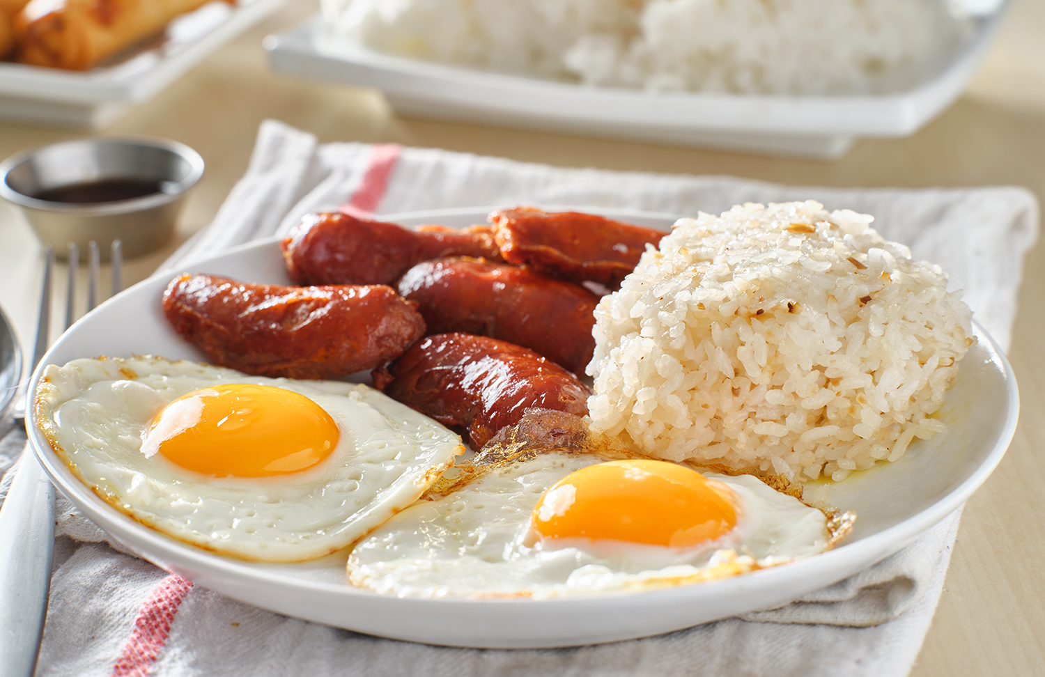 Longsilog | Traditional Breakfast From Philippines, Southeast Asia