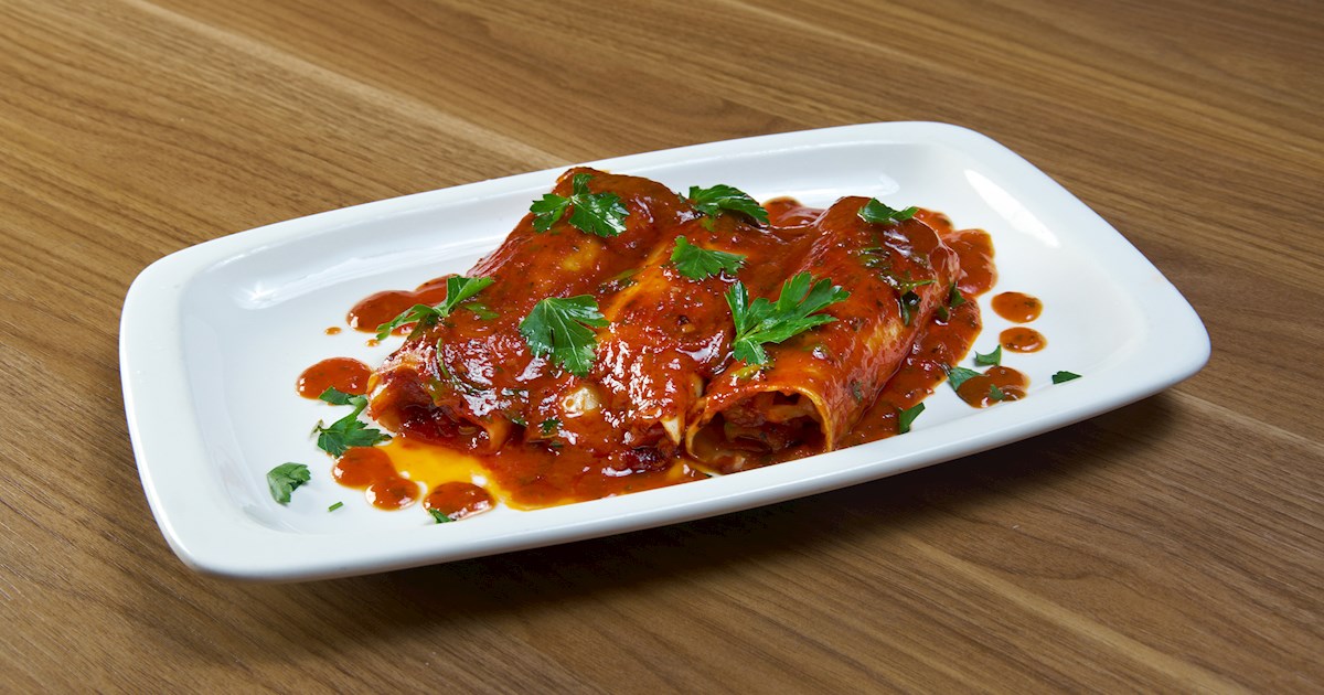 Enchiladas Rancheras Traditional Wrap From Mexico