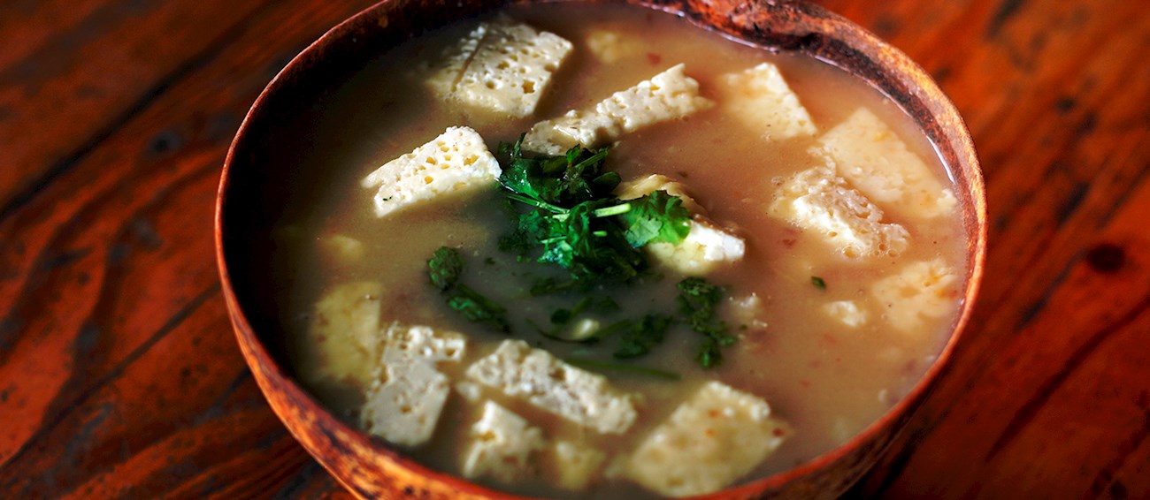 Mote de Queso Traditional Soup From Sincelejo, Colombia