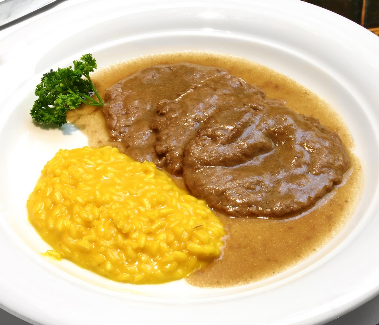 Scaloppine al Marsala Traditional Veal Dish From Piedmont, Italy