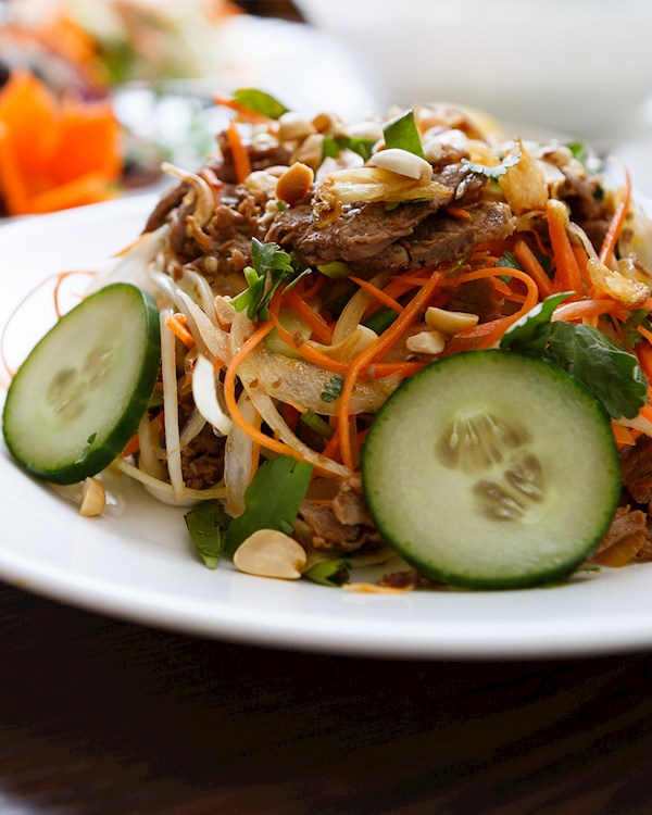 Beef and Cucumber Salad (Gỏi Bò - Beef Salad)