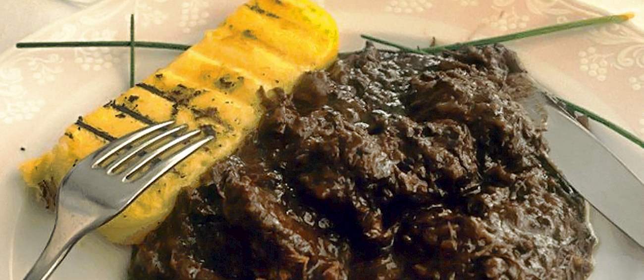 Pastissada de Caval Traditional Stew From Province of Verona, Italy