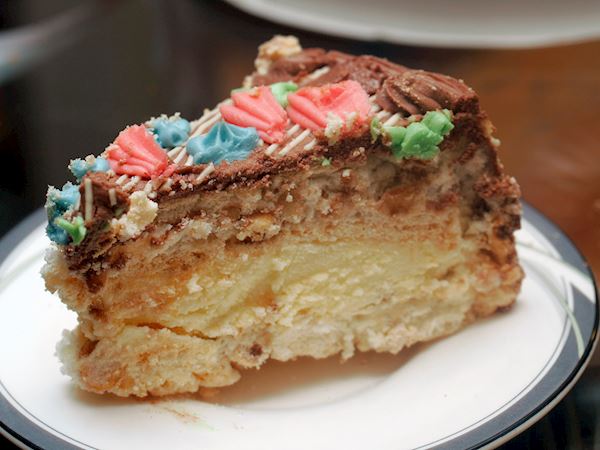 Kievsky Tort Traditional Cake From Kyiv Ukraine 