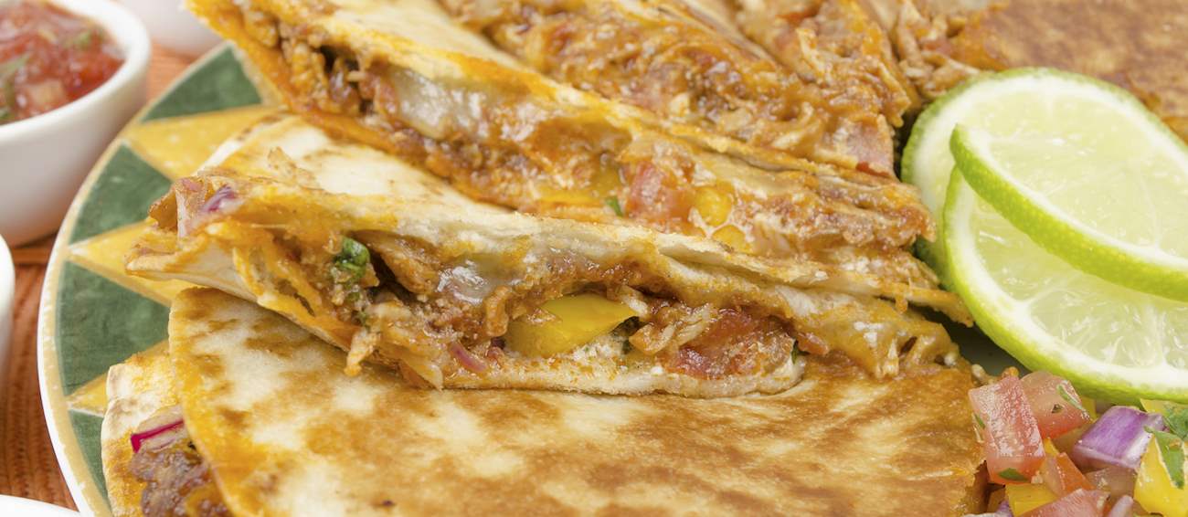 Quesadilla Traditional Snack From Mexico