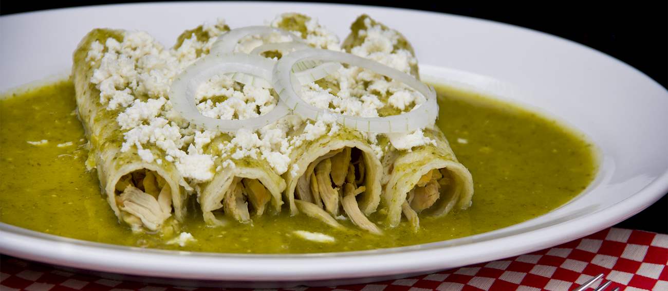 Salsa Verde Enchiladas | Traditional Wrap From Mexico