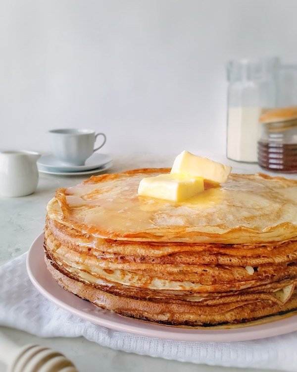 Crêpes  Traditional Pancake From Brittany, France