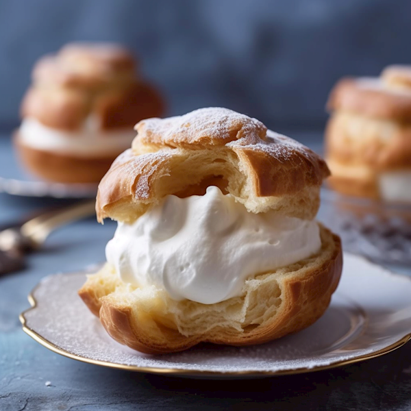 Choux à la Crème | Traditional Sweet Pastry From France, Western