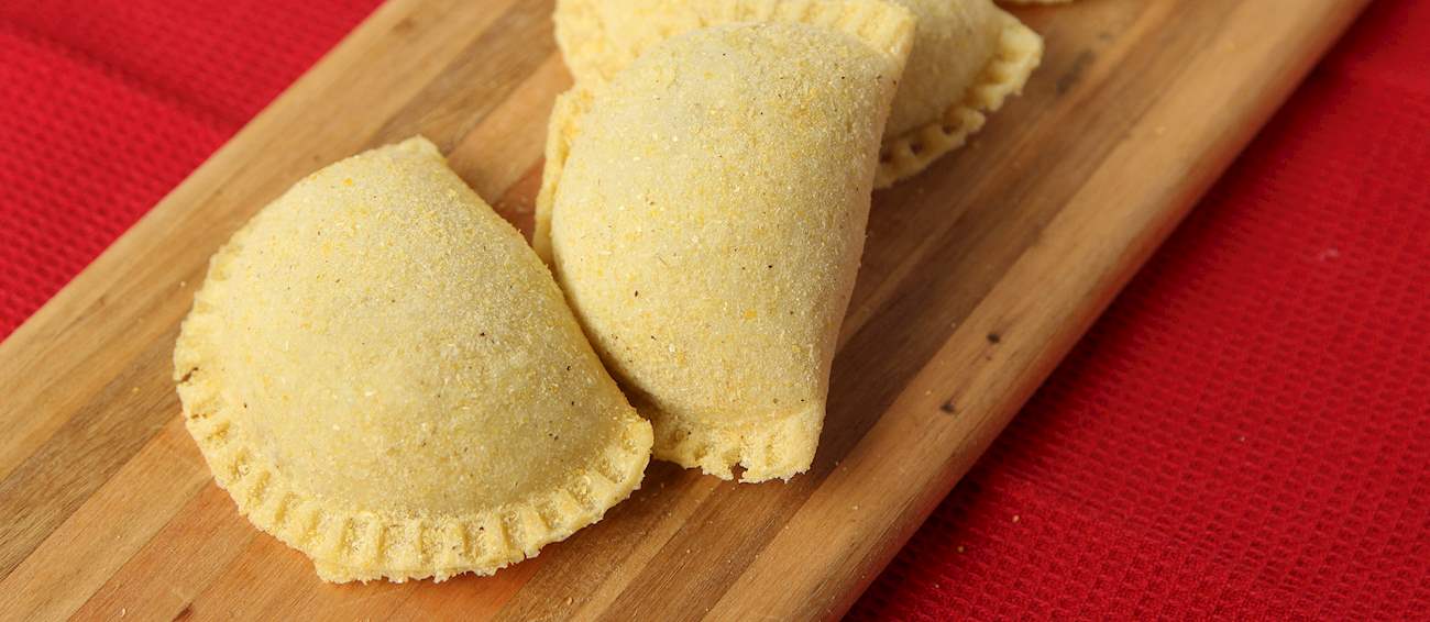 Pastel Mandi'o Traditional Snack From Paraguay