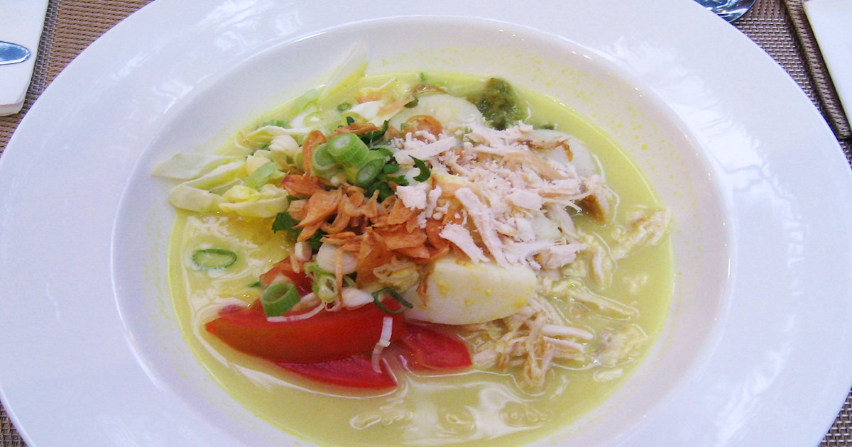 Soto Ayam Traditional Chicken Soup From Indonesia Southeast Asia soto-ayam-traditional-chicken-soup-from-indonesia-southeast-asia